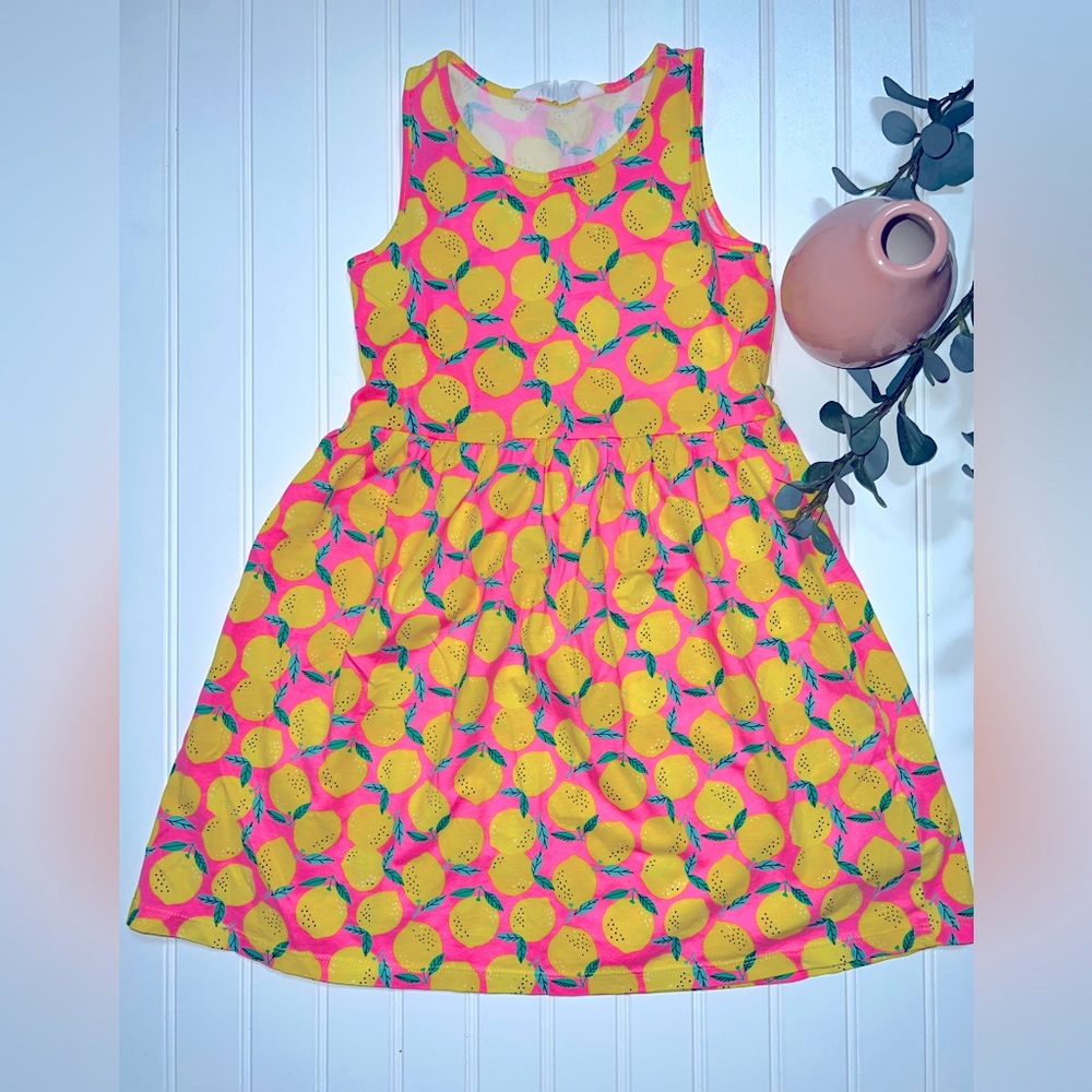 Girls H&M Lemon Dress size 6-8Y